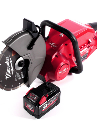 Milwaukee M18 FCOS230-901 Akku Trennschleifer 18 V 230 mm Brushless + 1x Akku 9,0 Ah - ohne Ladegerät