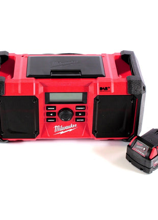 Milwaukee M18 JSR DAB+-401 batería / radio de red radio de obra 18 V + 1x batería 4,0 Ah - sin cargador