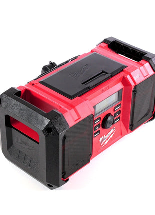 Milwaukee M18 JSR DAB+-402C Akku / Netz Radio Baustellenradio 18 V + 2x Akku 4,0 Ah + Ladegerät