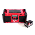 Milwaukee M18 JSR DAB+-901 Akku / Netz Radio Baustellenradio 18 V + 1x Akku 9,0 Ah - ohne Ladegerät