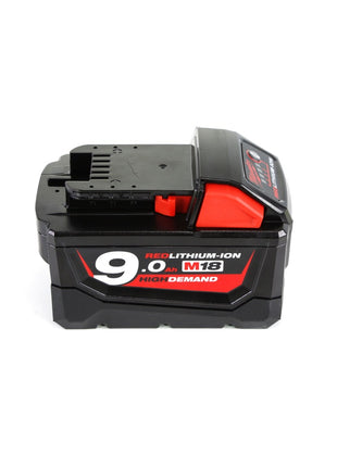 Milwaukee M18 CLT-901 Akku Rasentrimmer 18 V Brushless + 1x Akku 9,0 Ah - ohne Ladegerät