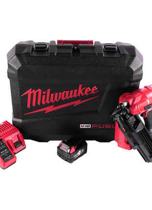 Milwaukee M18 FFN-401C Akku Nagler 18 V 50 - 90 mm Brushless + 1x Akku 4,0 Ah + Ladegerät + Koffer