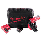 Milwaukee M18 FFN-501C Akku Nagler 18 V 50 - 90 mm Brushless + 1x Akku 5,0 Ah + Ladegerät + Koffer