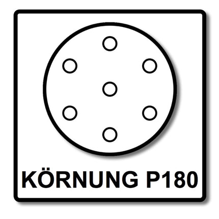 Festool STF D225/128 Schleifscheibe Granat P180 225 mm 50 Stk. ( 2x 205660 ) für Langhalsschleifer PLANEX - Toolbrothers