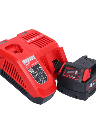 Milwaukee M18 CHX-401 Akku Kombihammer 18 V 2,5 J SDS plus Brushless + 1x Akku 4,0 Ah + Ladegerät