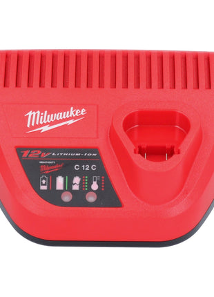 Milwaukee M12 NRG-601 Starter Set 1x 12 V 6,0 Ah Li-Ion Akku + C12 C Ladegerät - Toolbrothers