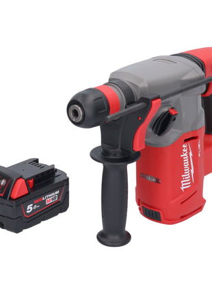 Martillo combinado a batería Milwaukee M18 CHX-501 18 V 2,5 J SDS plus sin escobillas + 1x batería 5,0 Ah - sin cargador