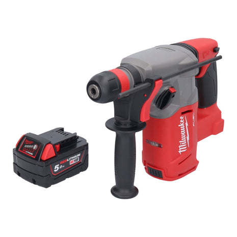 Marteau combiné à batterie Milwaukee M18 CHX-501 18 V 2,5 J SDS plus brushless + 1x batterie 5,0 Ah - sans chargeur