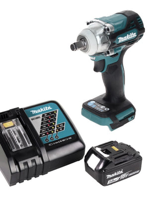 Makita DTW 300 RF1 Akku Schlagschrauber 18 V 330 Nm 1/2" Brushless + 1x Akku 3,0 Ah + Ladegerät