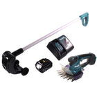 Makita DUM 604 RT1 Akku Grasschere 18 V + Griffverlängerung mit Rolle + 1x Akku 5,0 Ah + Ladegerät
