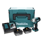 Makita DTW300RTJ Visseuse à percussion sans fil, sans balai, 1/2