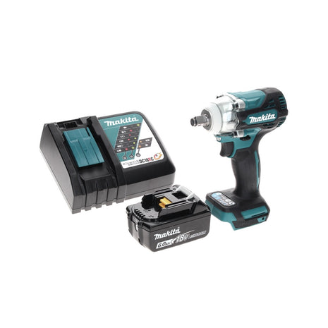 Makita DTW 300 RG1 Visseuse à chocs sans fil 18 V 330 Nm 1/2" Brushless + 1x Batterie 6,0 Ah + Chargeur