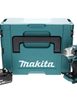 Makita DTW 300 G1J Akku Schlagschrauber 18 V 330 Nm 1/2" Brushless + 1x Akku 6,0 Ah + Makpac - ohne Ladegerät