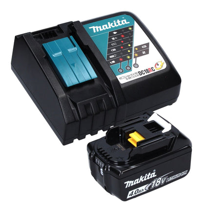 Makita DUM 604 RM1X Akku Grasschere 18 V mit Gras- und Strauchscherblatt + 1x Akku 4,0 Ah + Ladegerät