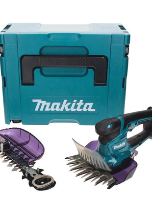 Makita DUM 604 ZXJ Akku Grasschere 18 V mit Gras- und Strauchscherblatt + Makpac - ohne Akku, ohne Ladegerät