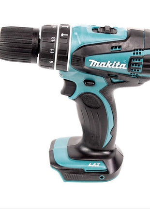 Makita DHP 456 M1TX Akku Schlagbohrschrauber 18 V 50 Nm + 1x Akku 4,0 Ah + 70 tlg. Bit Bohrer Set + TX Alu Koffer - ohne Ladegerät