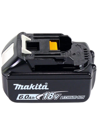 Makita DHP 456 G1TX Perceuse-visseuse à percussion sans fil 18 V 50 Nm + 1x Batterie 6,0 Ah + Jeu de 70 mèches + Mallette en aluminium TX - sans chargeur