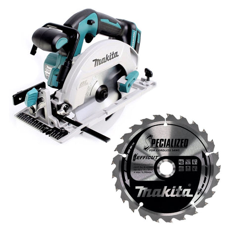 Makita DHS 680 Z Cordless circular saw 18 V 165 mm + EFFICUT circular saw blade - without battery, without charger