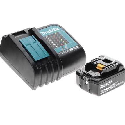 Makita DHP 485 SG1TX Akku Schlagbohrschrauber 18 V 50 Nm Brushless + 1x Akku 6,0 Ah + Ladegerät + 70 tlg. Bit Bohrer Set + TX Alu Koffer