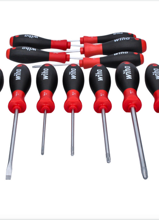 Wiha 302HK12 Schraubendreher Set Schraubenzieher SoftFinish 12 tlg.  - Schlitz, Phillips, Pozidriv, Torx ( 41002 )