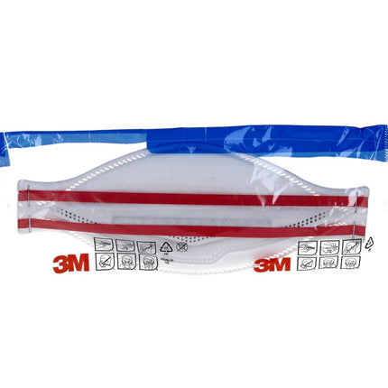 3M FFP3 Aura 9332+ Atemschutzmaske mit Ventil 1 Stück EN149:2001 FFP3 NR D für Dämmstoffe und Hartholz