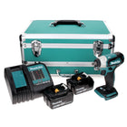 Makita DTW 180 SGTX Visseuse à chocs sans fil 18 V 180 Nm 3/8