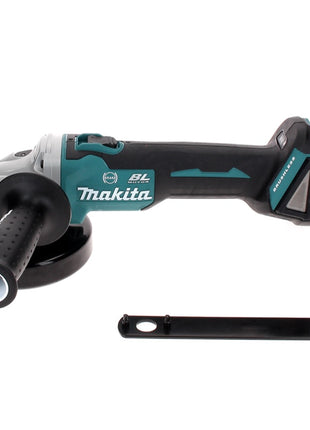 Amoladora angular a batería Makita DGA 506 F1J 18 V 125 mm sin escobillas + 1x batería 3,0 Ah + Makpac - sin cargador