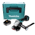 Makita DGA 506 G1J Akku Winkelschleifer 18 V 125 mm Brushless + 1x Akku 6,0 Ah + Makpac - ohne Ladegerät