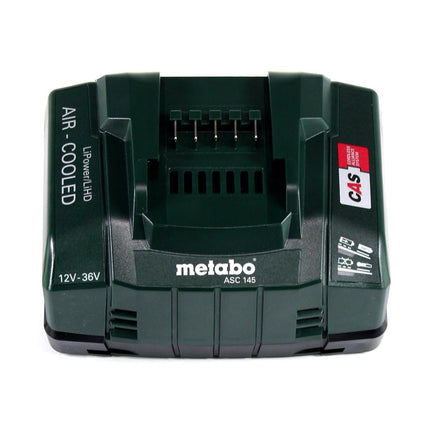 Metabo 18 V Basis Set 3x Akku 10,0 Ah LIHD + ASC 145 Ladegerät CAS System - Toolbrothers