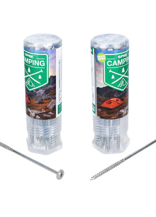 SPAX 2x Zeltschrauben Camping Set 6 x 160 mm und 8 x 220 mm WIROX ( 2x 4000009100019 )