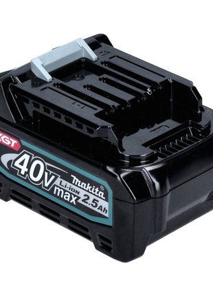 Makita BL 4025 Set de batteries 40 V 2,5 Ah XGT Li-Ion batterie Classe de protection IP64 avec affichage LED (2x 191B36-3)