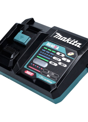 Makita Kit de démarrage batterie 40 V max. + 4x Batteries 2,5 Ah XGT (4x 191B36-3) + Chargeur (191E07-8)