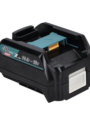 Makita Kit de démarrage batterie 40 V maxi + 2x Batteries BL 4025 2,5 Ah (2x 191B36-3) + Chargeur (191E07-8) + Adaptateur (191C10-7)