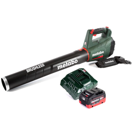 Metabo LB 18 LTX BL Akku Laubbläser 18 V Brushless + 1x Akku 8,0 Ah + Ladegerät