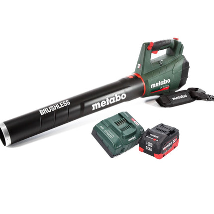 Metabo LB 18 LTX BL Akku Laubbläser 18 V Brushless + 1x Akku 10,0 Ah + Ladegerät