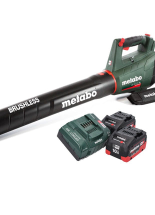 Metabo LB 18 LTX BL Akku Laubbläser 18 V Brushless + 2x Akku 10,0 Ah + Ladegerät