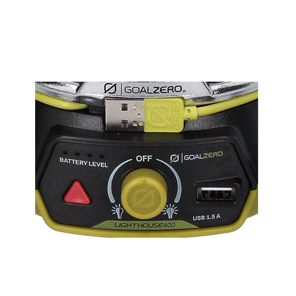 Goal Zero Lighthouse 400 LED Laterne ( 32004 ) 400 Lumen Laterne 180° / 360° Licht +  Notlicht
