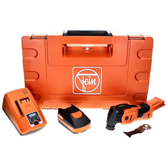 Fein MultiMaster AMM 700 MAX C Akku Oszillierer 18 V Starlock Max Brushless + 1x Akku 3,0 Ah + Ladegerät + Koffer
