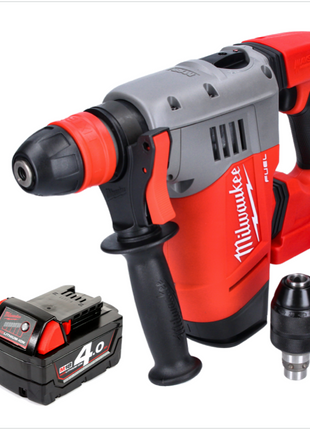 Milwaukee M18 CHPX-401 Perforateur burineur sans fil 4,0 J SDS Plus Brushless 18V + 1x Batterie 4,0Ah - sans chargeur