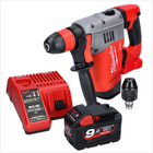 Marteau combiné à batterie Milwaukee M18 CHPX-901 18 V 4,0 J SDS Plus Brushless + 1x batterie 9,0 Ah + chargeur