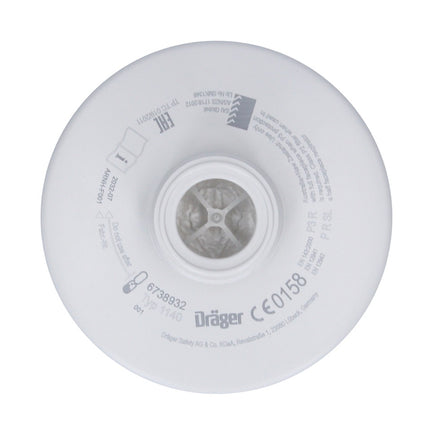Dräger Rd40 Partikel Filter Set 2x P3 R ( 2x 6738932 ) für Vollmasken X-plore 6000 und Halbmasken X-plore 4000