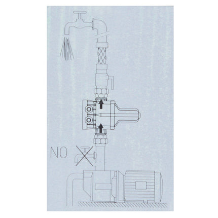 Metabo HM 3 Hydromat 10 bar IP 65 ( 628799000 ) zum Umrüsten von Gartenpumpe zum Hauswasserautomaten / für Tiefbrunnen und Tauchdruckpumpen