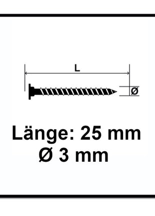 SPAX Flachrückwandkopf Schraube 3,0 x 25 mm 600 Stk. ( 2x 0151010300253 ) Torx T-STAR Plus T10 für Rückwände ohne Linse Vollgewinde Wirox 4Cut