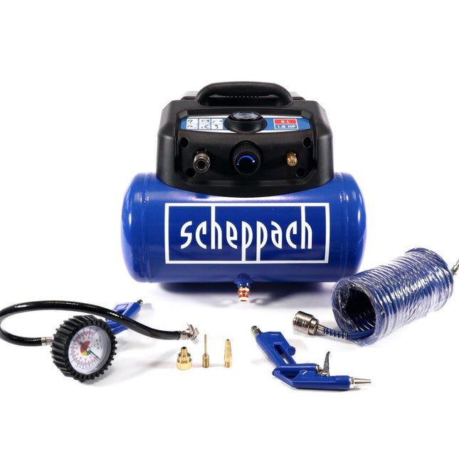 Scheppach HC06 Kompressor 1200 W 6 Liter 8 bar ( 5906132901 )