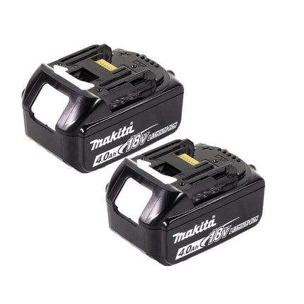 Makita DLM 432 M2 Akku Rasenmäher 36 V ( 2x 18 V ) 43 cm Brushless + 2x Akku 4,0 Ah - ohne Ladegerät