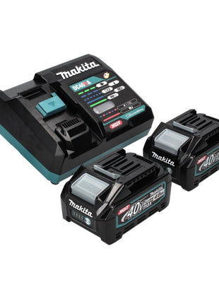 Makita GA 005 GM201 Akku Winkelschleifer 40 V max. 125 mm Brushless  XGT + 2x Akku 4,0 Ah + Ladegerät + Makpac