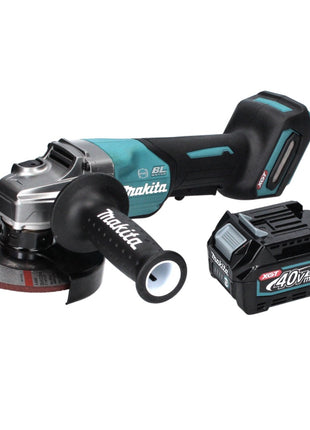 Makita GA 013 GD1 Akku Winkelschleifer 40 V max. 125 mm Brushless  XGT + 1x Akku 2,5 Ah - ohne Ladegerät