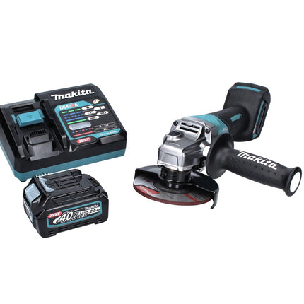 Makita GA 013 GD1 Akku Winkelschleifer 40 V max. 125 mm Brushless  XGT + 1x Akku 2,5 Ah + Ladegerät