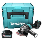 Makita GA 013 GD101 Akku Winkelschleifer 40 V max. 125 mm Brushless  XGT + 1x Akku 2,5 Ah + Makpac - ohne Ladegerät