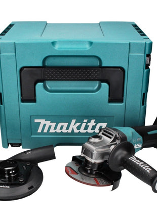 Makita GA 013 GZ01 Akku Winkelschleifer 40 V max. 125 mm Brushless  XGT + Absaughaube + Makpac - ohne Akku, ohne Ladegerät